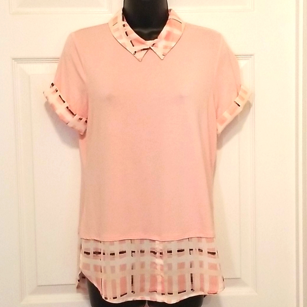 Pink blouse